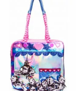 Irregular Choice Prize Every Time Bears Bag Blue New In