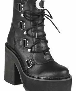 Killstar Broom Rider Moon Boots Black New In