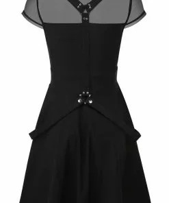 New In Killstar Kounter Kulture Skater Dress Black 9 New In Killstar Kounter Kulture Skater Dress Black