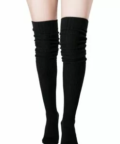Killstar Hecate Slouch Socks Black