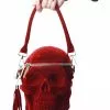New In Killstar Grave Digger Skull Bag Blood Red 1 New In Killstar Grave Digger Skull Bag Blood Red