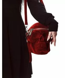 New In Killstar Grave Digger Skull Bag Blood Red 11 New In Killstar Grave Digger Skull Bag Blood Red