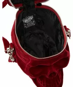 New In Killstar Grave Digger Skull Bag Blood Red 9 New In Killstar Grave Digger Skull Bag Blood Red