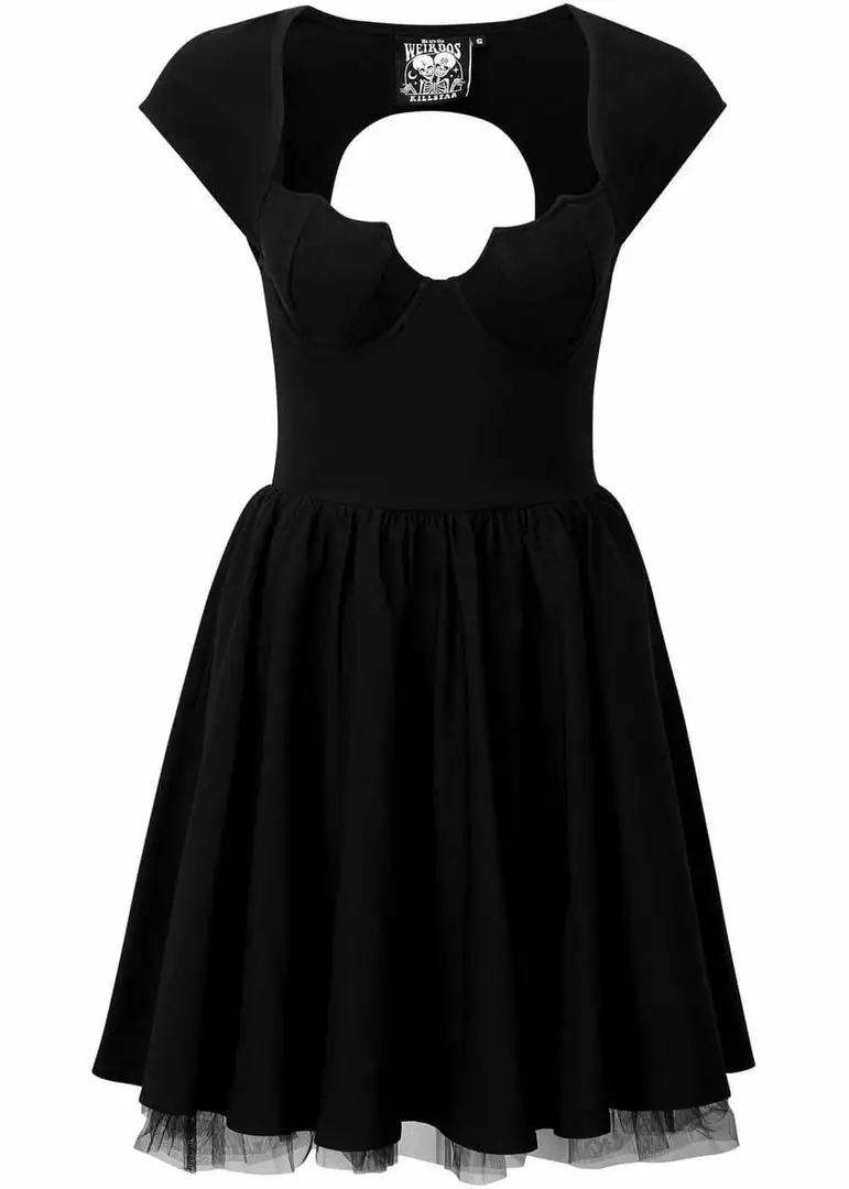 New In Killstar Good Ghoul 80's Party Dress Black 5 New In Killstar Good Ghoul 80's Party Dress Black