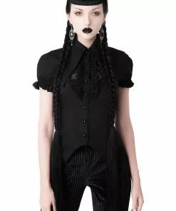 New In Killstar Devil's Claw 60's Top Black