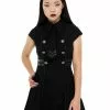 New In Killstar Black Ops Skater Dress Black 1 New In Killstar Black Ops Skater Dress Black