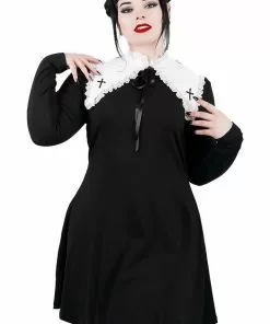 New In Killstar Zanthy Cross Lolita Dress Black 9 New In Killstar Zanthy Cross Lolita Dress Black
