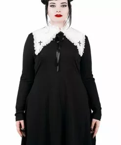 New In Killstar Zanthy Cross Lolita Dress Black 10 New In Killstar Zanthy Cross Lolita Dress Black