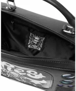New In Killstar Tv Lies Handbag Black 9 New In Killstar Tv Lies Handbag Black