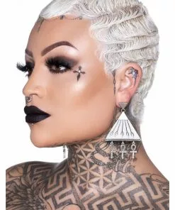 New In Killstar Heaven Sent Ankh Earrings Silver 5 New In Killstar Heaven Sent Ankh Earrings Silver
