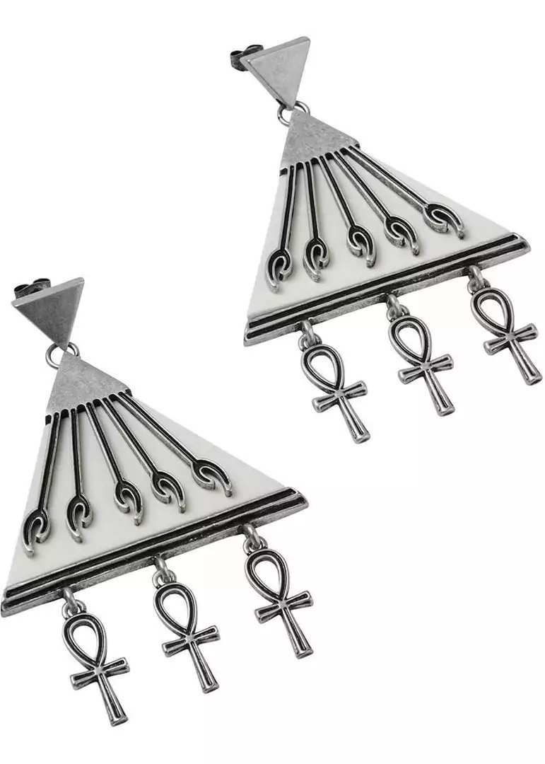 New In Killstar Heaven Sent Ankh Earrings Silver 3 New In Killstar Heaven Sent Ankh Earrings Silver