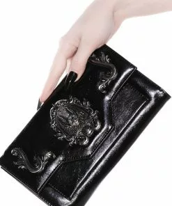 New In Killstar Old Souls Bat Wallet Black
