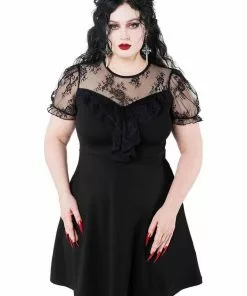 New In Killstar Buffy Skater Dress Black