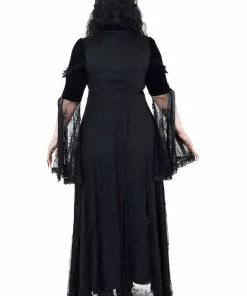 Killstar Countess Lace Maxi Dress Black 15 Killstar Countess Lace Maxi Dress Black