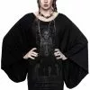 Killstar Judgement Kimono Tunic T-Shirt Black