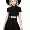New In Killstar Darita 80's Suspender Dress Black 2 New In Killstar Darita 80's Suspender Dress Black