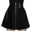 Killstar Devil In Disguise 80's Skirt Black New In 2 Killstar Devil In Disguise 80's Skirt Black New In