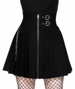 Killstar Devil In Disguise 80's Skirt Black New In