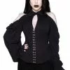 Killstar Devil's Advocate Blouse Black