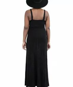 Killstar Dethroned Maxi Dress Black New In