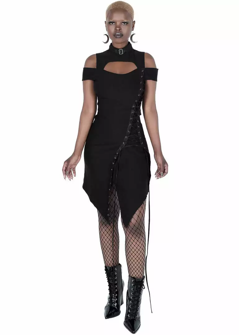 Killstar Curses Dress Black New In 3 Killstar Curses Dress Black New In