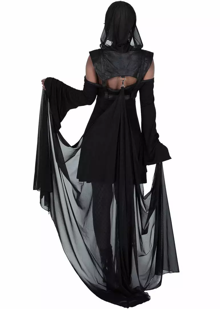 Killstar Speak To Spirits Cape Black 6 Killstar Speak To Spirits Cape Black
