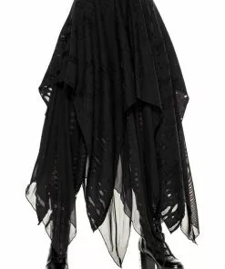 Killstar Death Valley Maxi Skirt Black New In