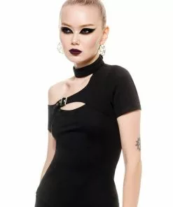 New In Killstar Mercia Top Black 7 New In Killstar Mercia Top Black