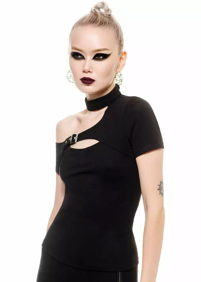 New In Killstar Mercia Top Black 5 New In Killstar Mercia Top Black