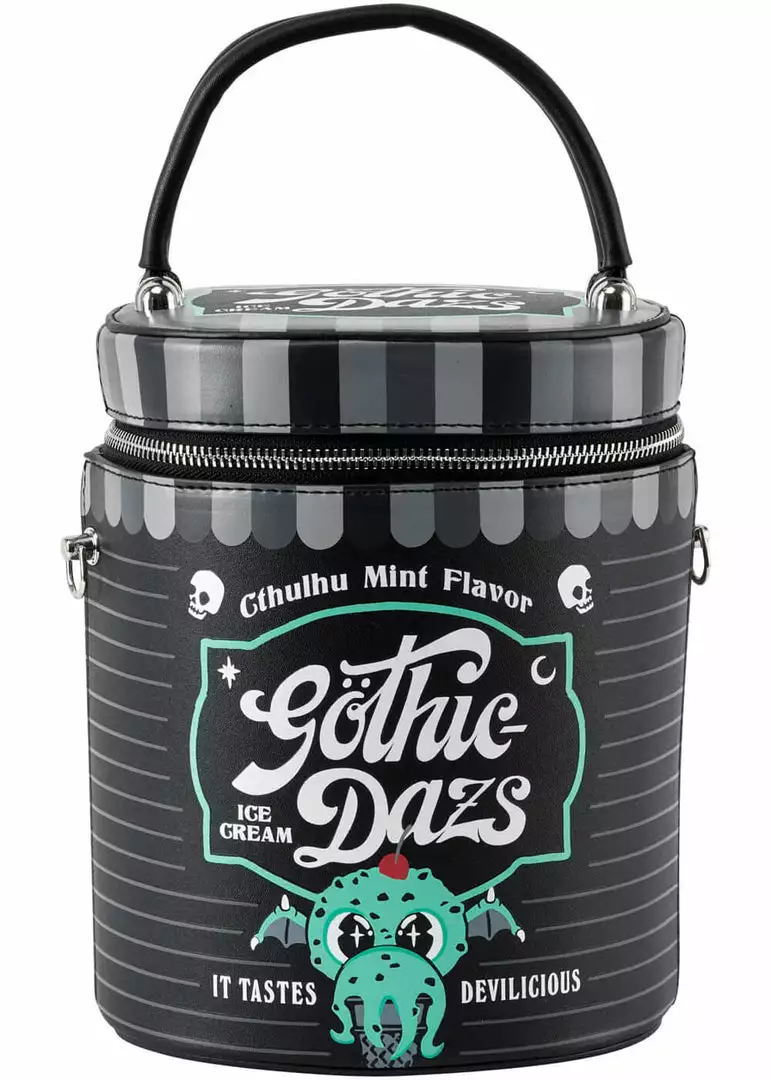 Killstar Gothic Dazs Ice Cream Bag Black New In 5 Killstar Gothic Dazs Ice Cream Bag Black New In