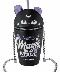 New In Killstar Magic Spice Ice Coffee Bag Black