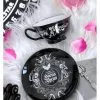 New In Killstar Hocus Pocus Tea Cup & Saucer Black