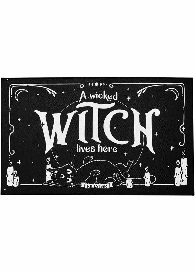 Killstar Wicked Witch Doormat Black New In 4 Killstar Wicked Witch Doormat Black New In