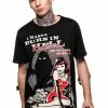 New In Killstar Vince Ray She Devil T-Shirt Black