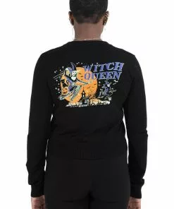 Killstar Vince Ray Witch Queen 50's Cardigan Black New In