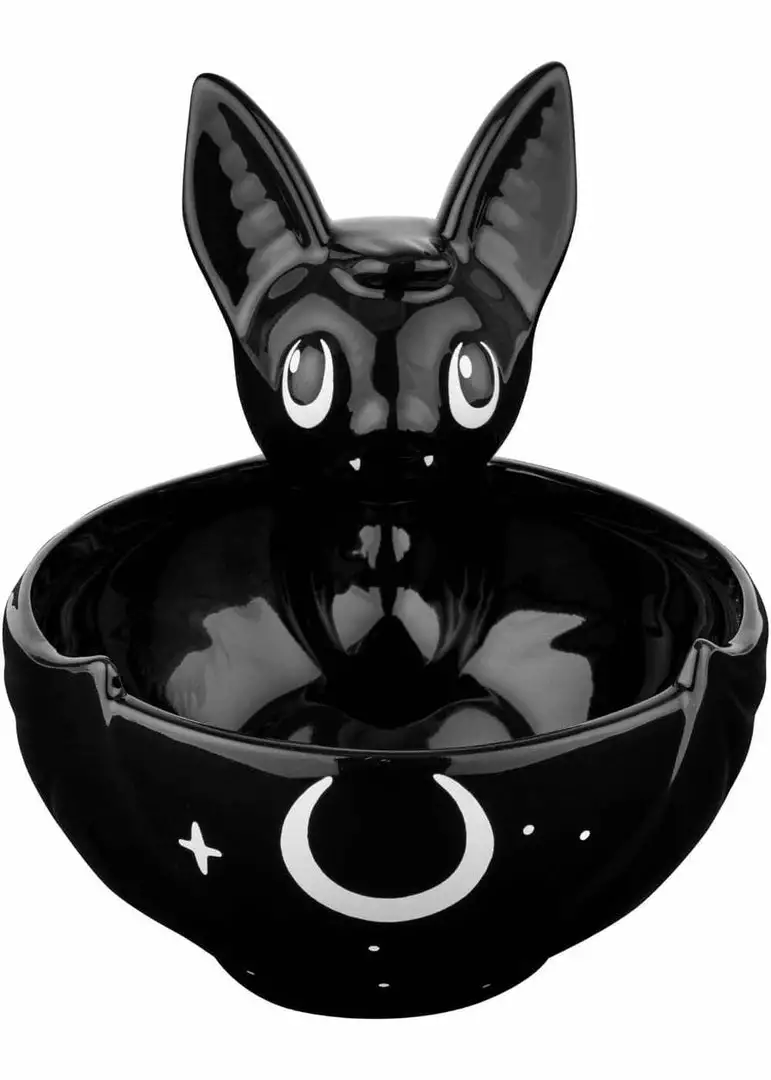New In Killstar Batty Bat Bowl Black 3 New In Killstar Batty Bat Bowl Black