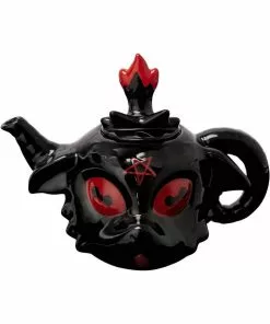 Killstar Baphomet Teapot Black New In