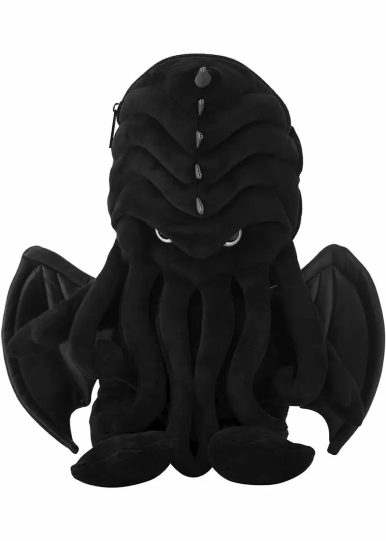 Killstar Kreeptures Cthulhu Backpack Black 3 Killstar Kreeptures Cthulhu Backpack Black
