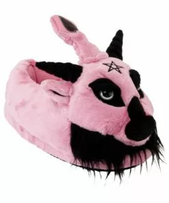 New In Killstar Kreeptures Dark Lord Slippers Bubblegum Pink