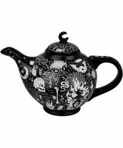 New In Killstar Spiritualis Teapot Black