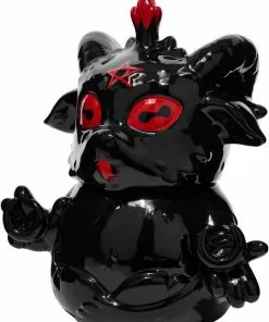 Killstar Baphomet Cute N' Evil Cookie Jar Black