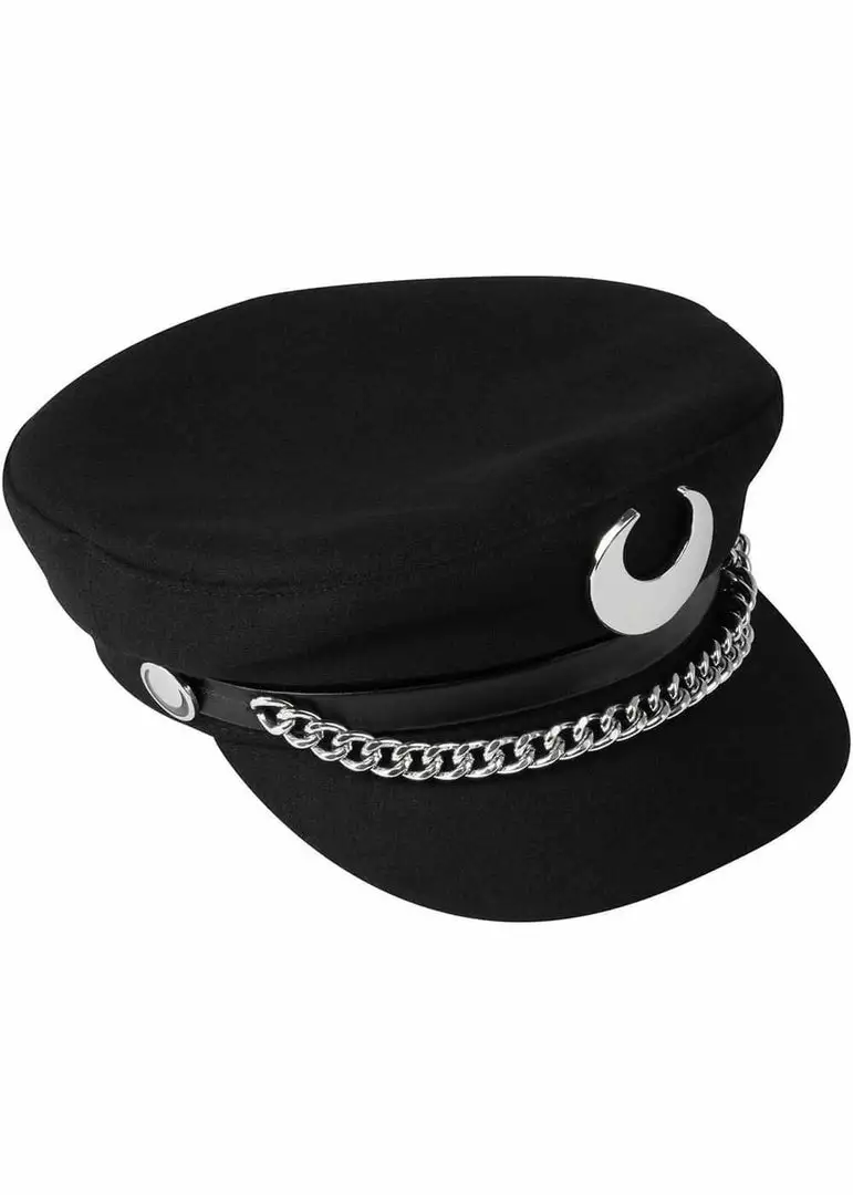 Killstar Orbit Moon Cap Black 3 Killstar Orbit Moon Cap Black