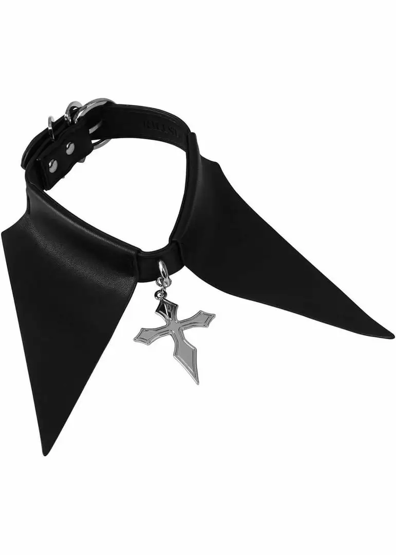 New In Killstar Cathedral Cross Choker Black 3 New In Killstar Cathedral Cross Choker Black