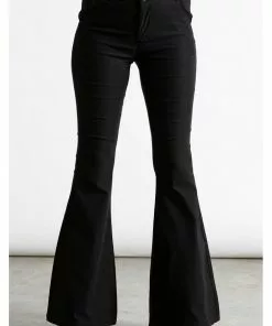 Killstar Seven Sins 70's Trousers Black New In