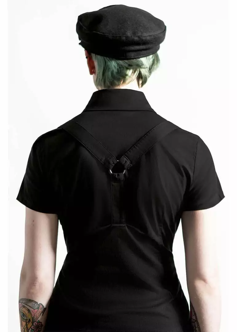 Killstar To The Nines Top Black 4 Killstar To The Nines Top Black