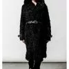Killstar Epic Faux-Fur Cardigan Coat Black 1 Killstar Epic Faux-Fur Cardigan Coat Black