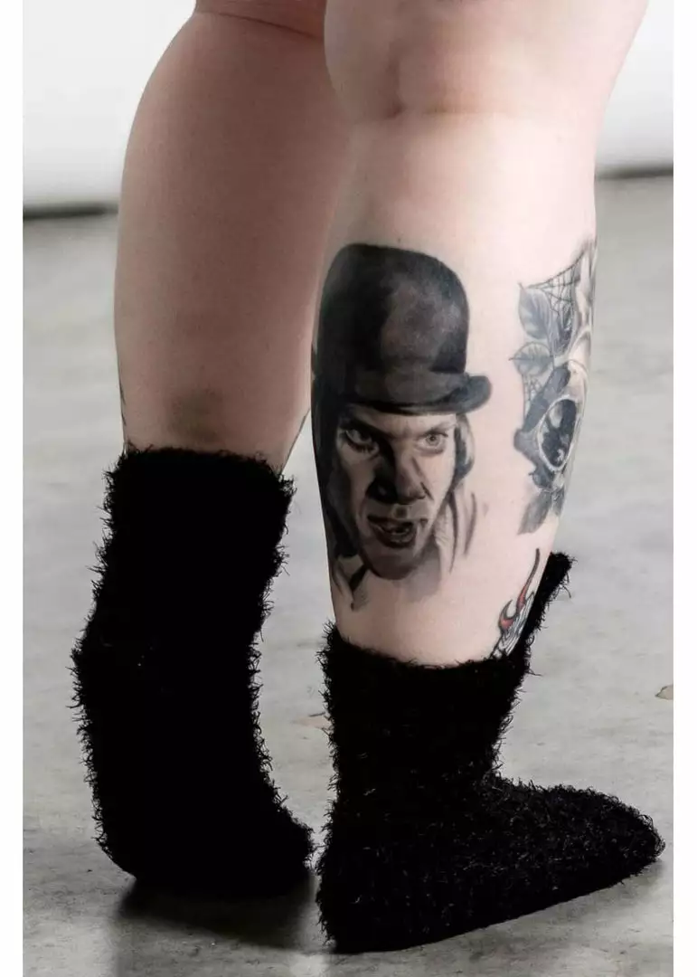 Killstar Cry Wolf Cozy Socks Black New In 4 Killstar Cry Wolf Cozy Socks Black New In