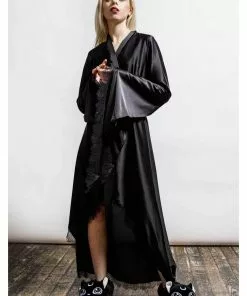 Killstar Deadly Daze Robe Black New In
