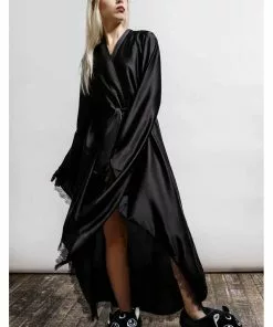 Killstar Deadly Daze Robe Black New In