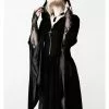 New In Killstar Dark Decent Velvet Duster Black 2 New In Killstar Dark Decent Velvet Duster Black